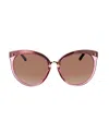 Dior Logo Sunglasses In Brown