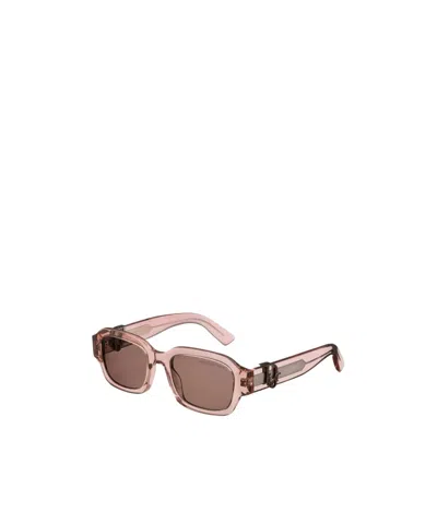 Dior Logo Sunglasses In Brown