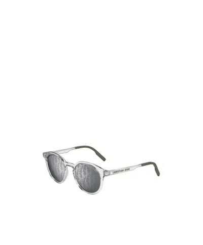 Dior Logo Sunglasses In Gray