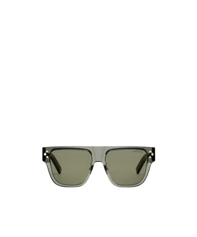 Dior Logo Sunglasses In Gray