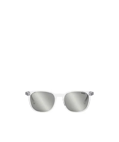Dior Logo Sunglasses In Gray