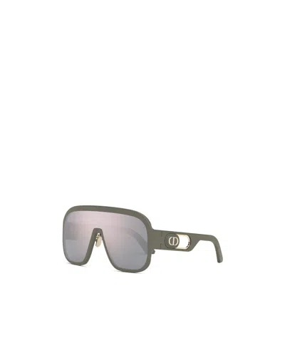 Dior Logo Sunglasses In Gray