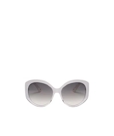 Dior Logo Sunglasses In Gray