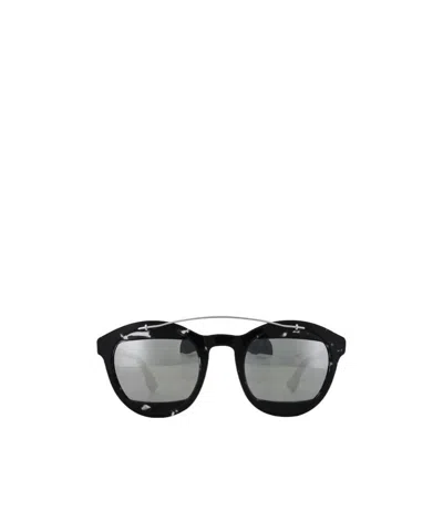 Dior Logo Sunglasses In Gray