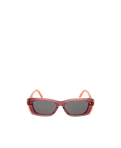 Dior Logo Sunglasses In Gray