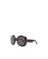 Dior Logo Sunglasses In Gray