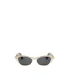 Dior Logo Sunglasses In Gray