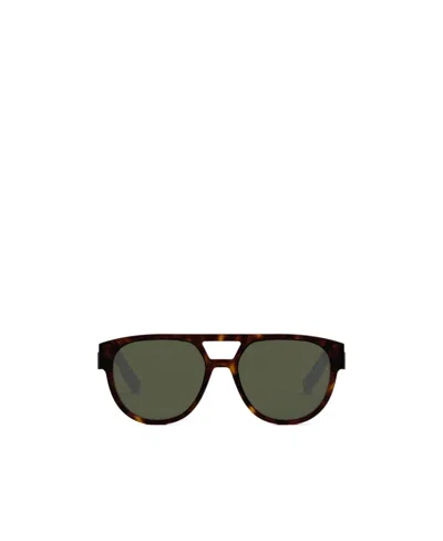 Dior Logo Sunglasses In Green