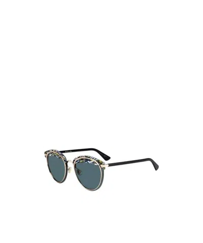 Dior Logo Sunglasses In Green