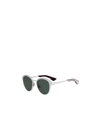 Dior Logo Sunglasses In Green