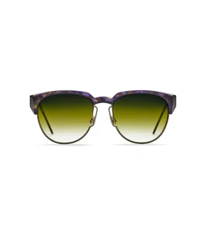 Dior Logo Sunglasses In Green