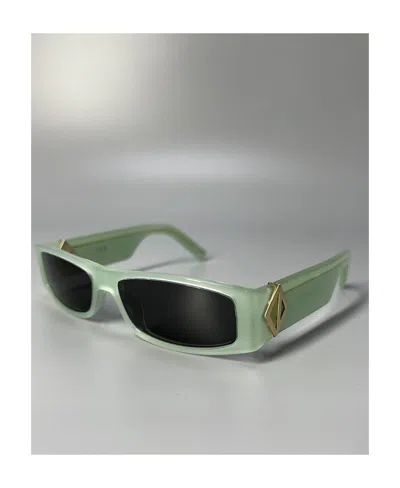 Dior Logo Sunglasses In Green