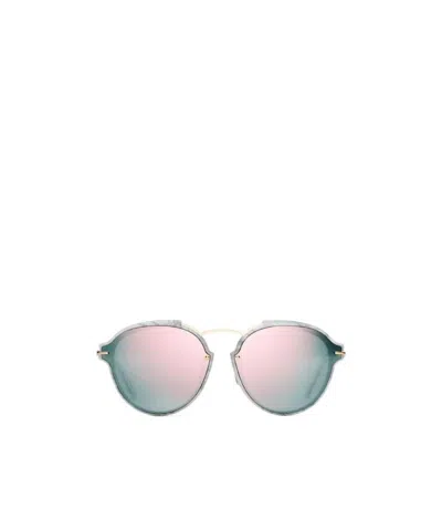 Dior Logo Sunglasses In Pink