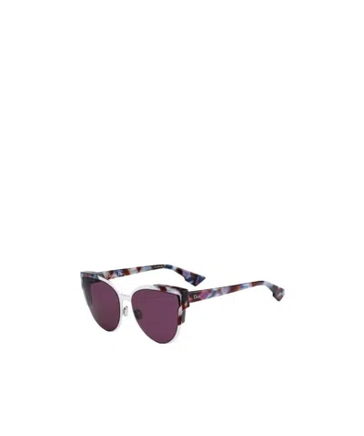 Dior Logo Sunglasses In Red