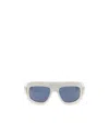 Dior Logo Sunglasses In White