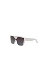 Dior Lady 95.22 S21 Butterfly Sunglasses In White