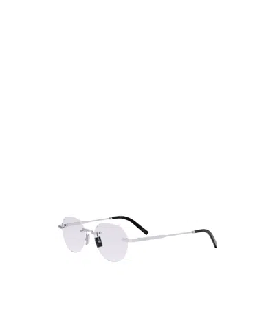 Dior Logo Sunglasses In White