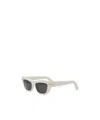 Dior Logo Sunglasses In Neutral