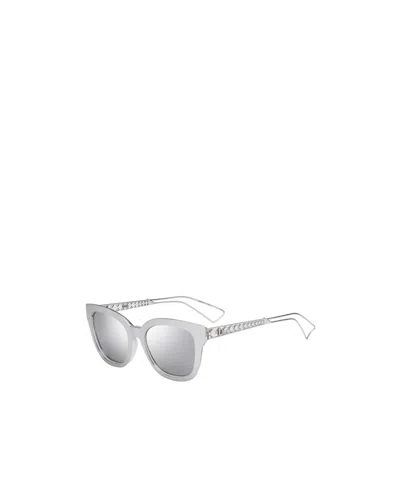 Dior Logo Sunglasses In White