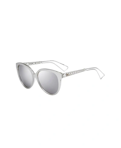 Dior Logo Sunglasses In White