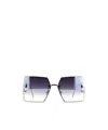Dior Logo Sunglasses In White