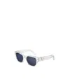 Dior Oblique S1i Square Sunglasses In White