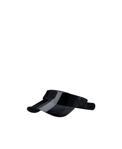 Dior Logo Sunshade Hat In Black