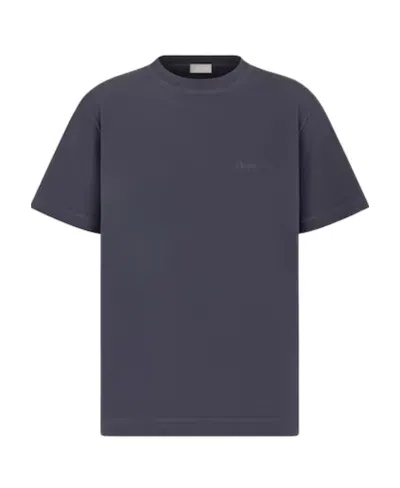 Dior Logo T-shirt In Black