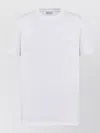 Dior Plain Knitted T-shirt In White