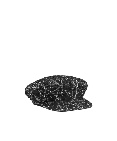 Dior Logo Travel Hat In Black