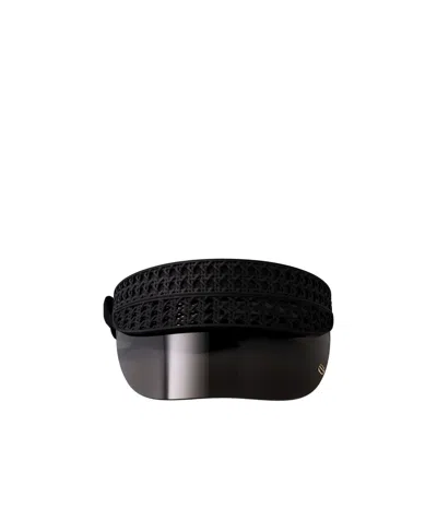 Dior Logo Visor In Black