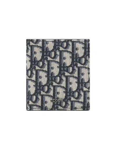 Dior Logo Wallet In Black