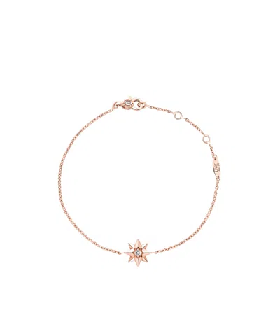 Dior Logo Wind Star Bracelet In Yellow