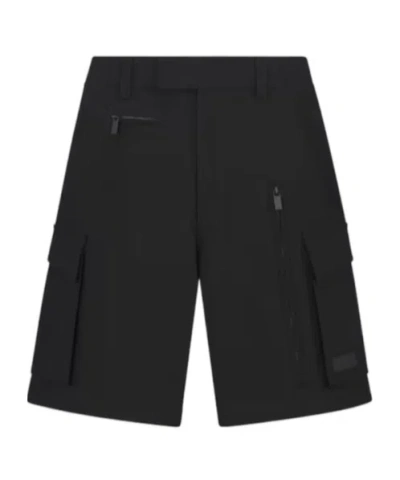 Dior Logo Work Shorts In Black