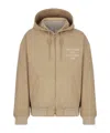 Dior Logo Zipper Casual Jacket In Nude