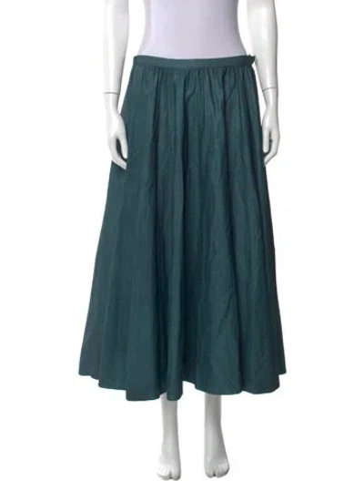 Pre-owned Dior Long Skirt In Blue