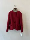 Dior Women Veste Db-grain Poudre In Red