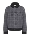 Dior Long Sleeve Jacket In Gray