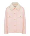Dior Long Sleeve Jacket In Pink