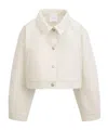 Dior Long Sleeve Jacket In White