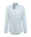 Dior Long Sleeve Shirt In Blue