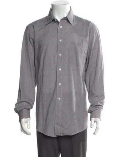 Pre-owned Dior Long Sleeve Shirt In Gray