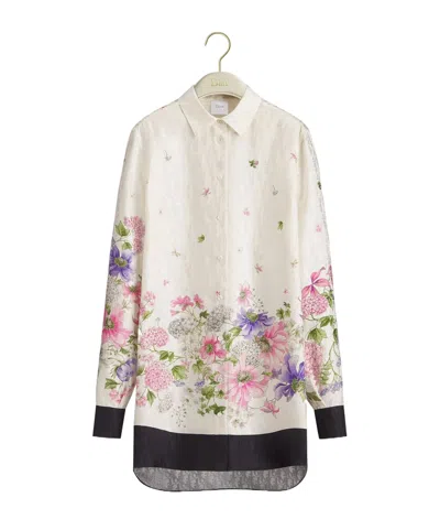 Dior Long Sleeve Shirt In White