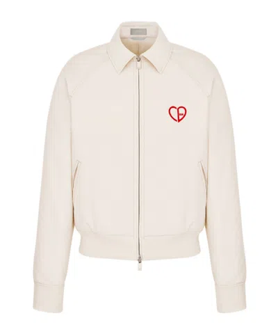DIOR DIOR HOMME ZIP-UP LONG-SLEEVED JACKET