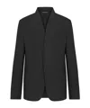 Dior Long-sleeved Button-down Casual Jacket In Black