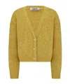 Dior Long-sleeved Cardigan In Brown