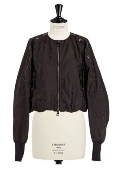 Dior Long-sleeved Casual Jacket In Black