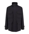 Dior Long-sleeved Casual Jacket In Black