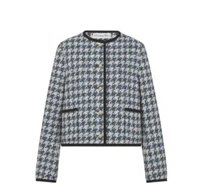 Dior Long-sleeved Casual Jacket In Gray
