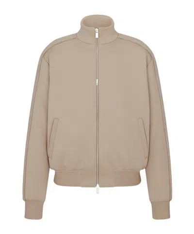 Dior Long-sleeved Casual Jacket In Nude